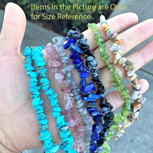 1 Strand Natural Multi Colors Tourmaline Gemstone Smooth Free Form 5-8mm Loose Stone Chip Beads 33 Inch for Jewelry Craft Making GZ1-11