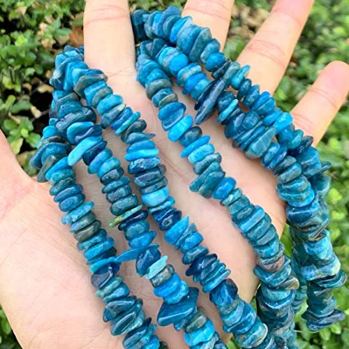 1 Strand Top Quality Natural Blue Kyanite Gemstone 7-12mmmm Center Drilled Rondelle Loose Stone Beads 15 Inch for Jewelry Making GZ7-12