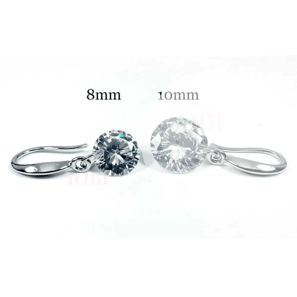 18K Naked IOBI Crystals Drill Sparkly Earrings – Bridal Collection: Choose Your Radiance