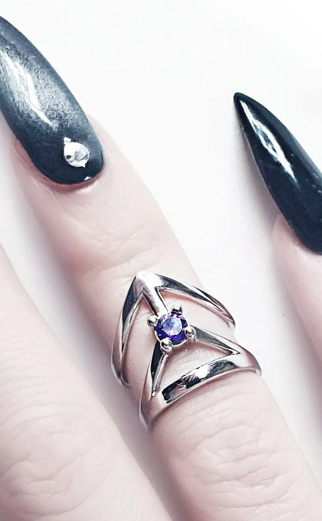 Affection Sterling Silver Midi Ring