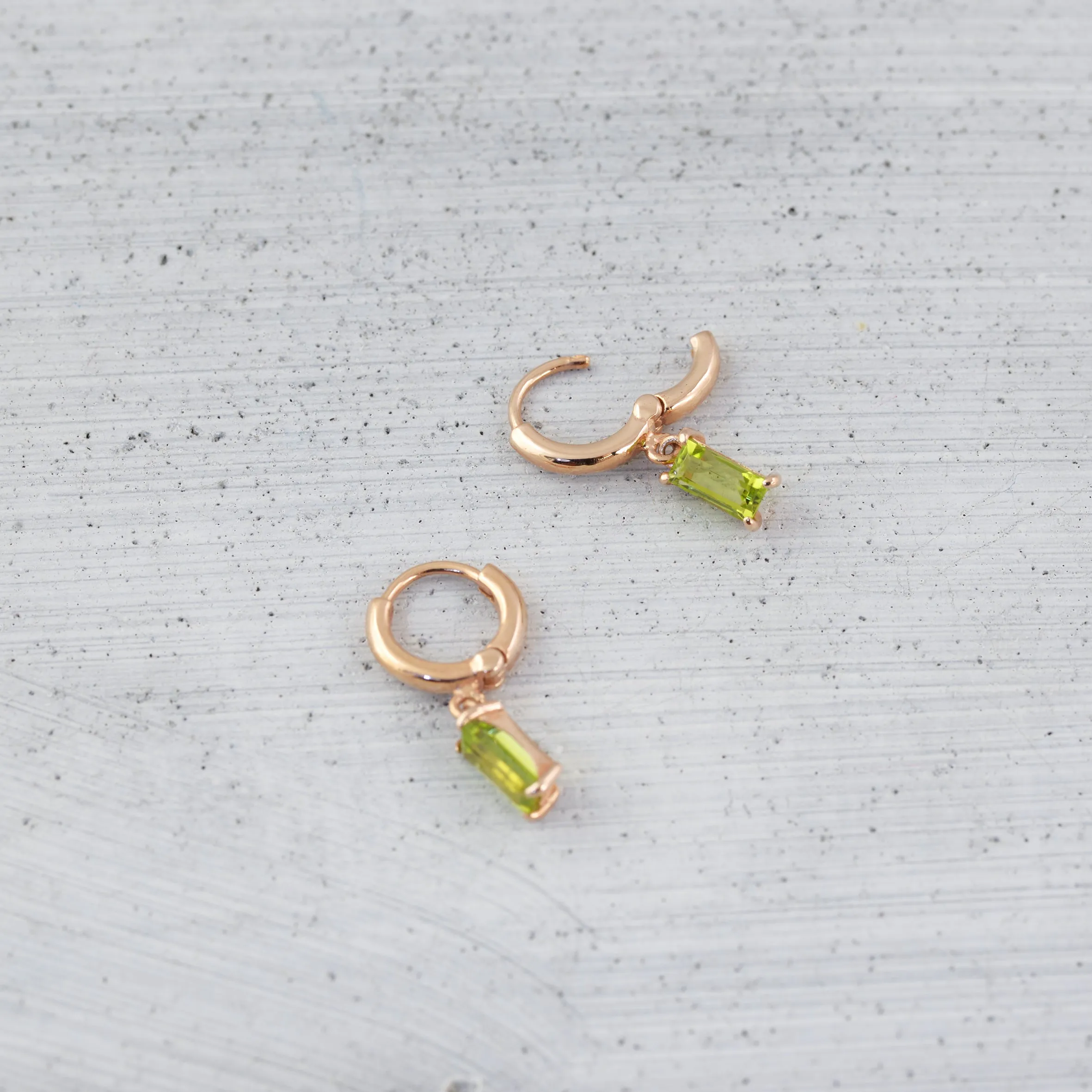 Allure baguette sleeper Earring (single) - 14K/ 18K Gold