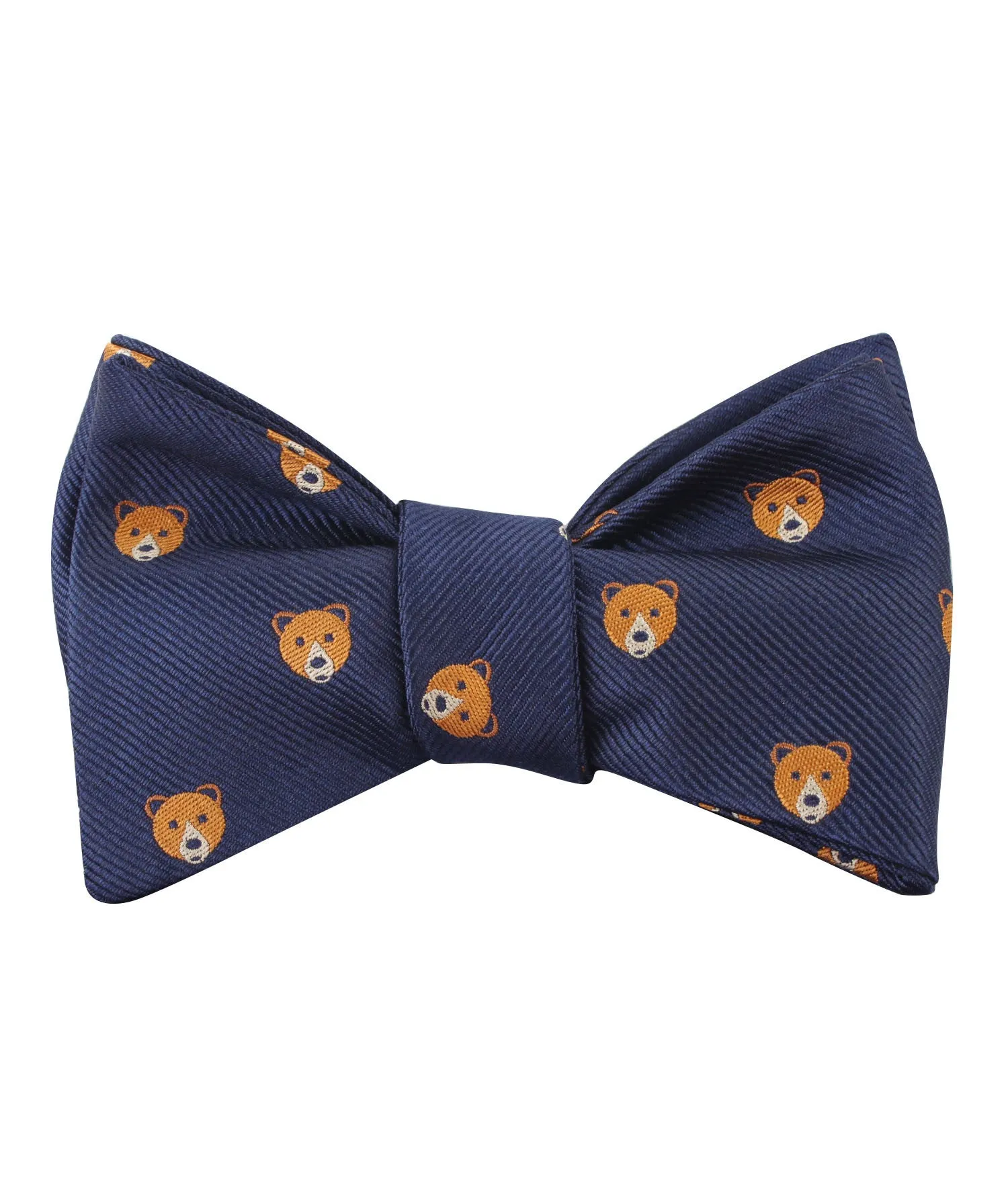 American Brown Bear Self Bow Tie