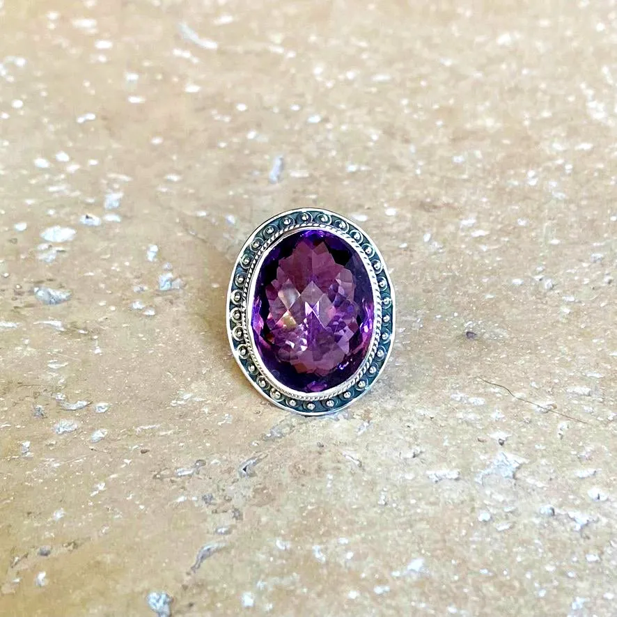 Amethyst Ring - Mishka