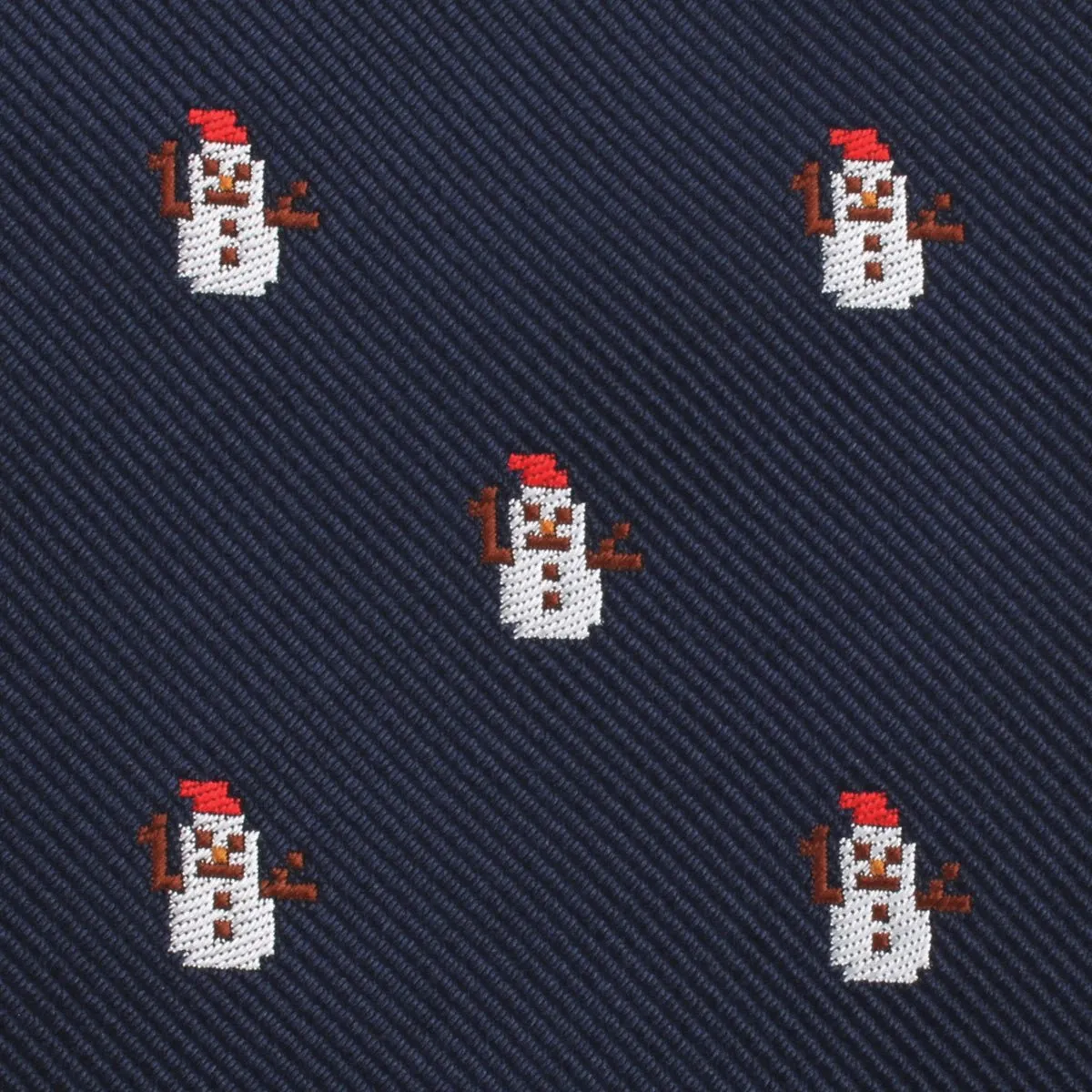 Argentinian Christmas Snowman Skinny Tie