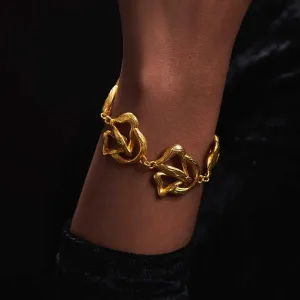 Back to Nature Goldtone Bracelet