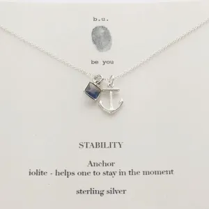 b.u. Iolite Stability Necklace