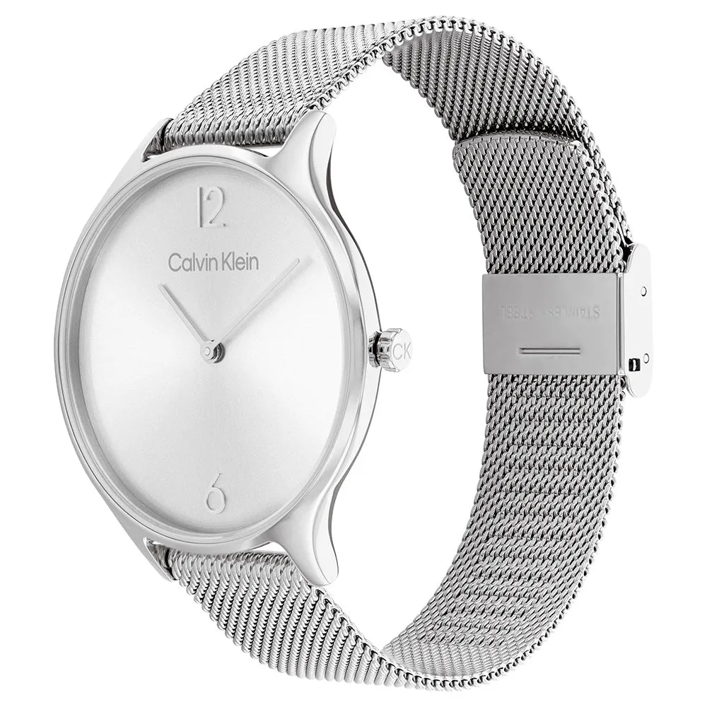 Calvin Klein 25200001 Timeless Mesh Womens Watch