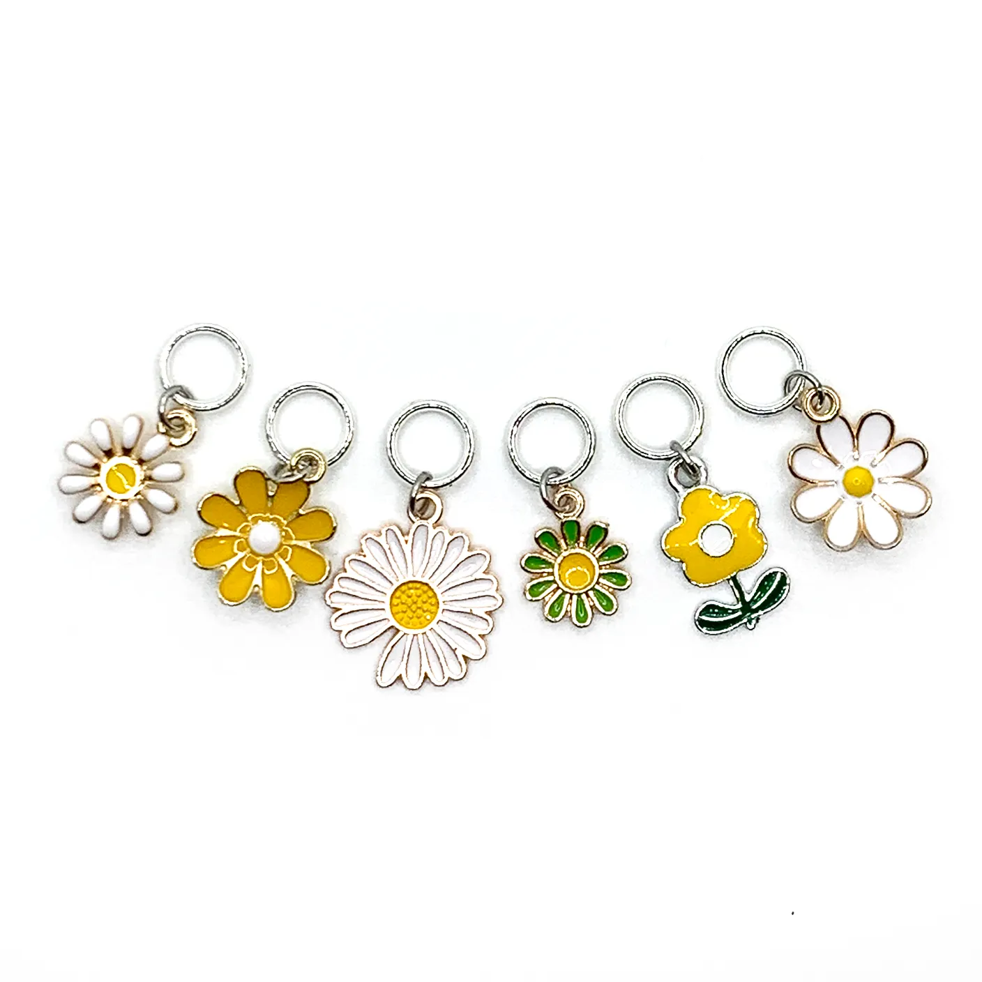 Daisies Knitting Stitch Markers | Summer Gift