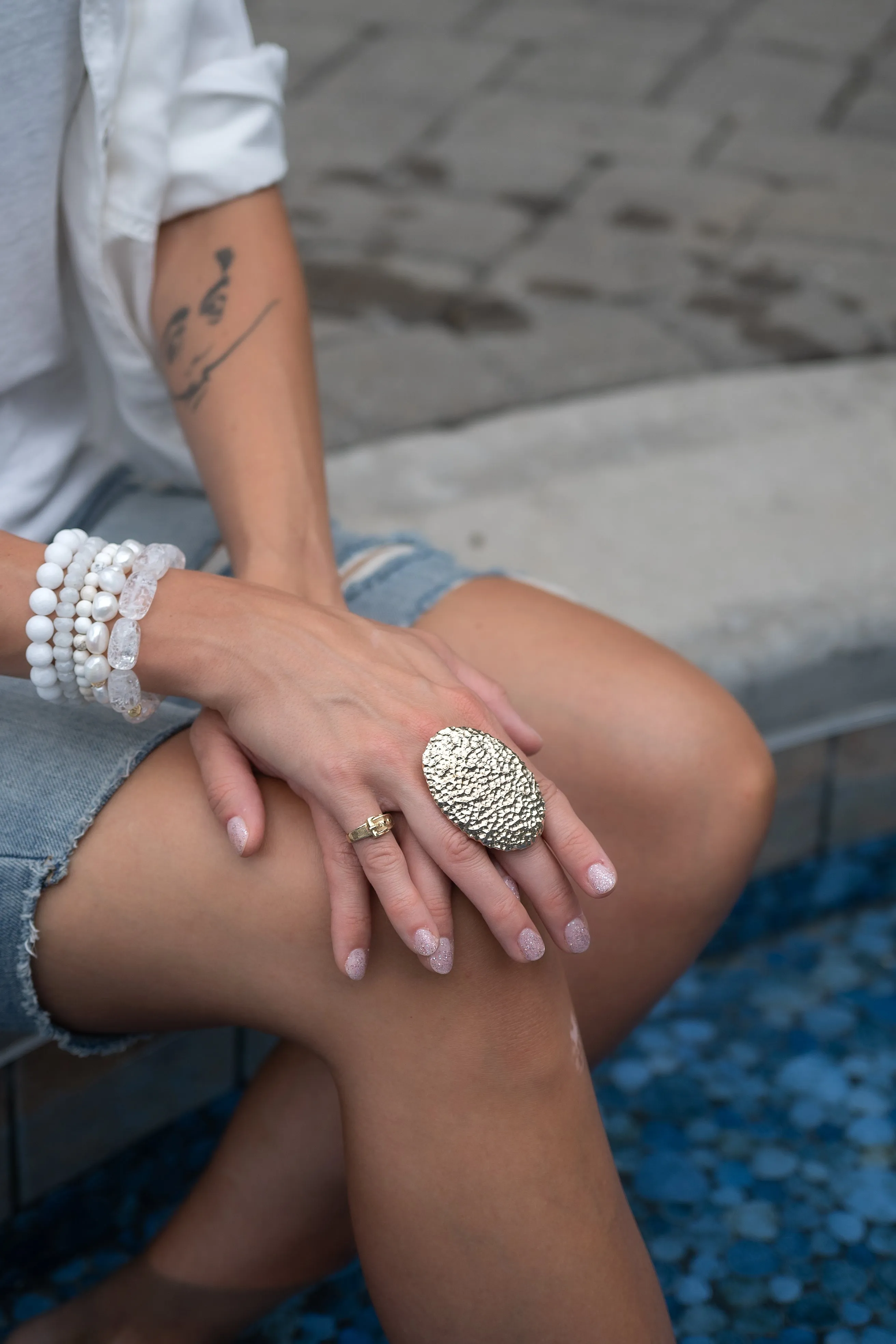 domed statement ring