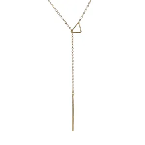 Drop Bar Lariat Necklace