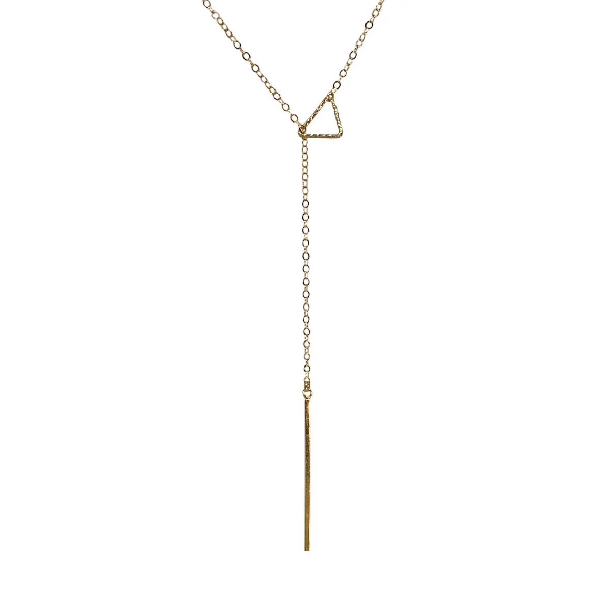 Drop Bar Lariat Necklace