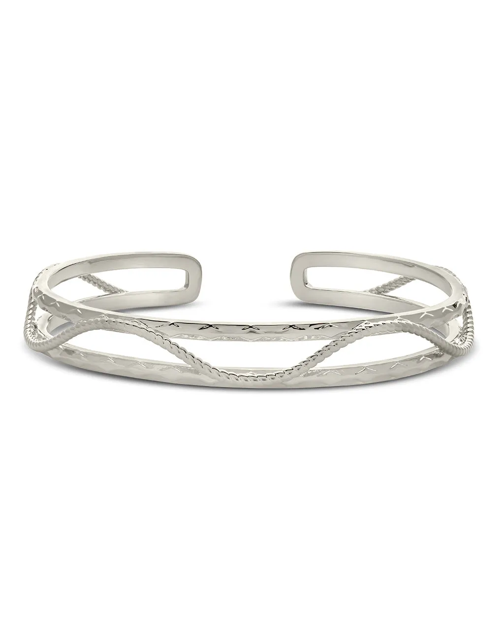 Fallon Textured Cuff Bracelet