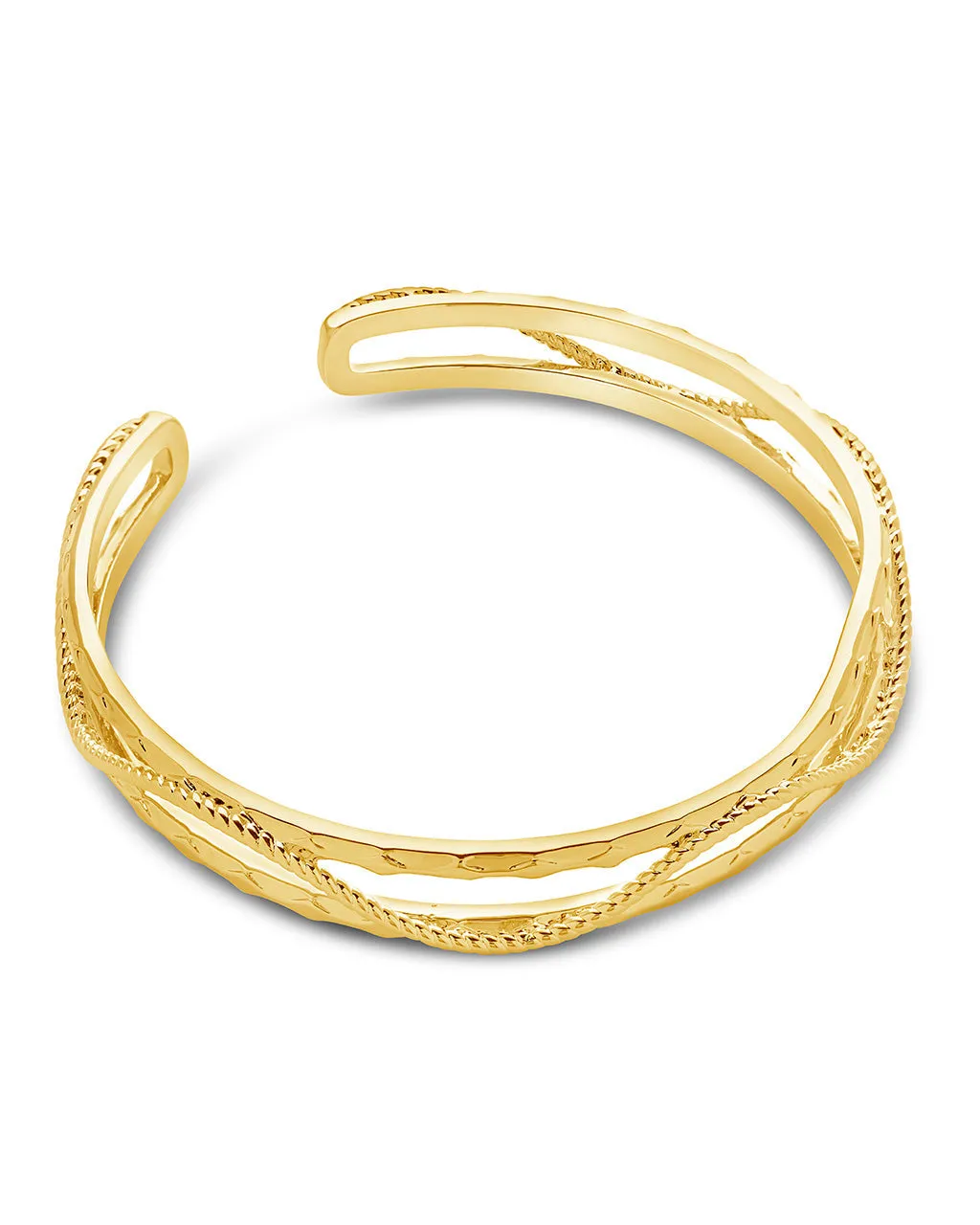 Fallon Textured Cuff Bracelet