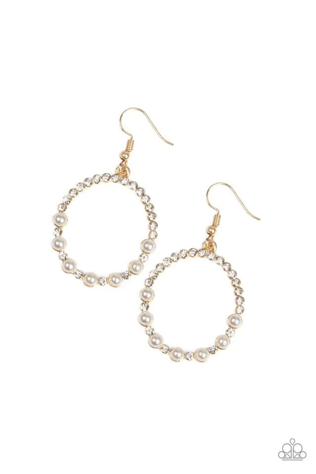 Glowing Grandeur Gold-Earrings