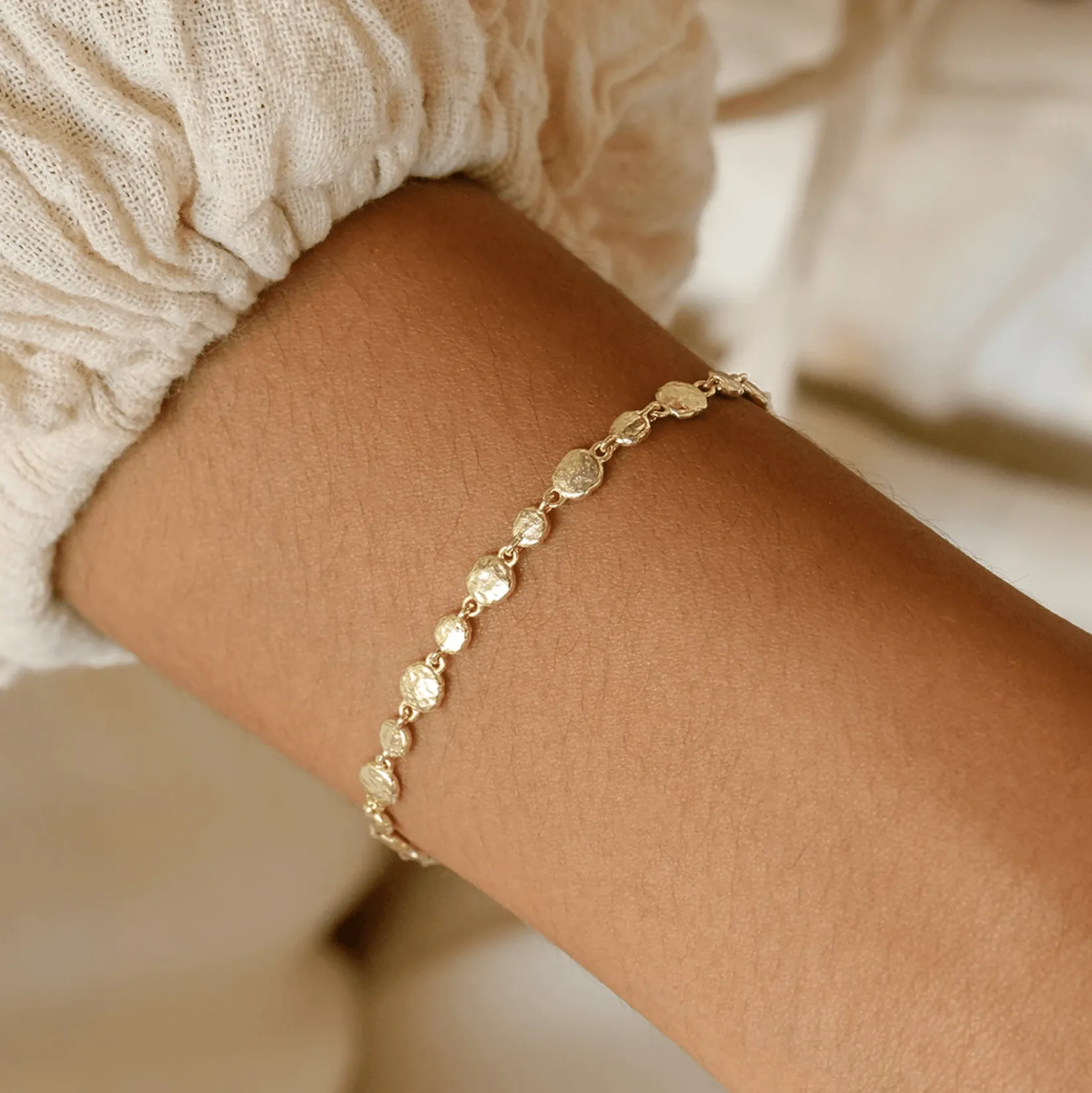 Gold Path to Harmony Bracelet