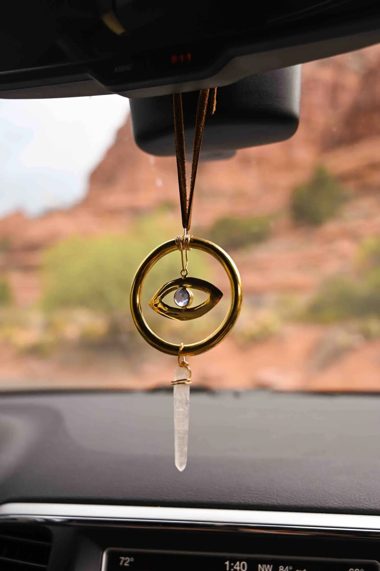 Good Fortune Evil Eye Car Charm