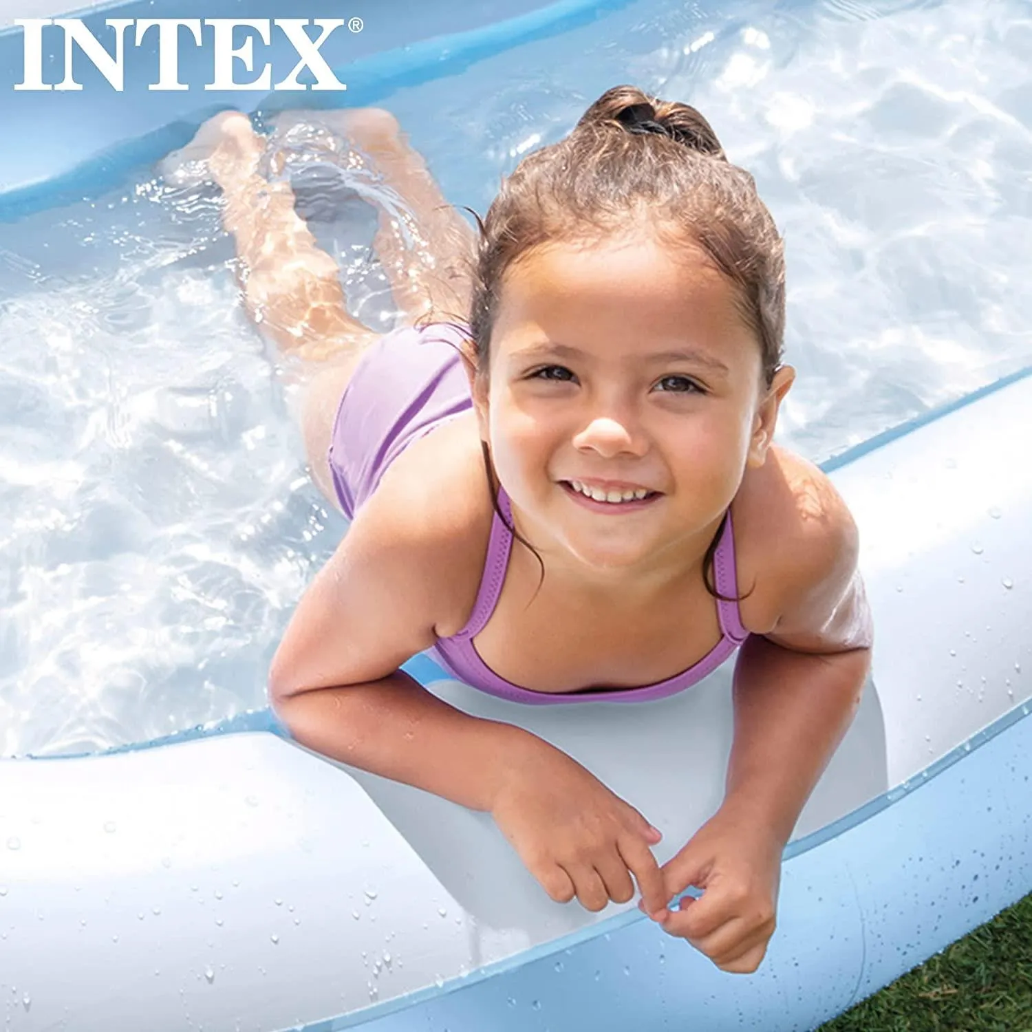 Intex Inflatable Baby Pool with Soft Floor