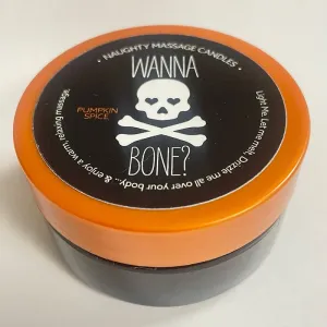 Kama Sutra Massage Candle “WANNA BONE” Pumpkin Spice