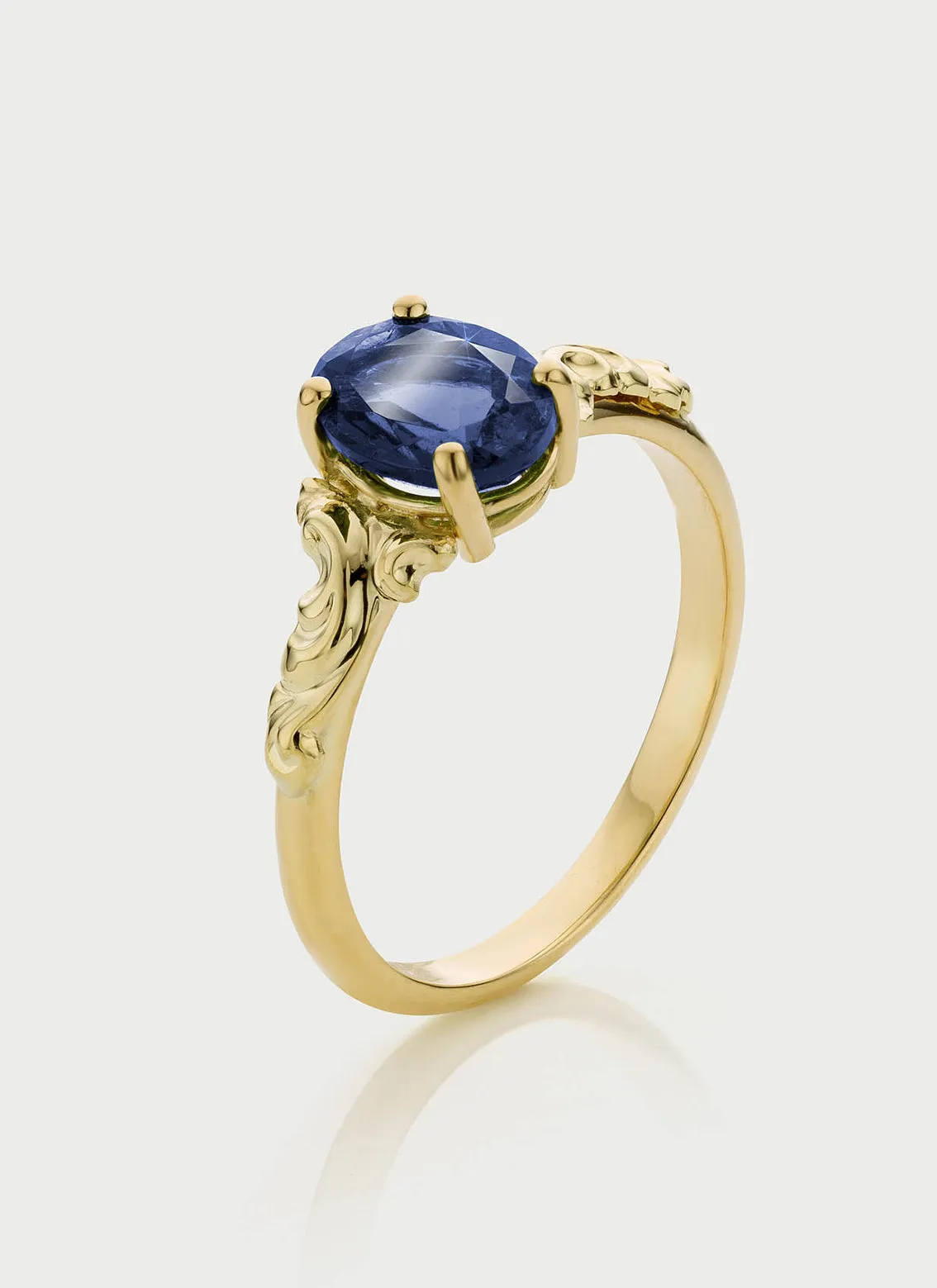 Kunna Ioliet ring 14k gold