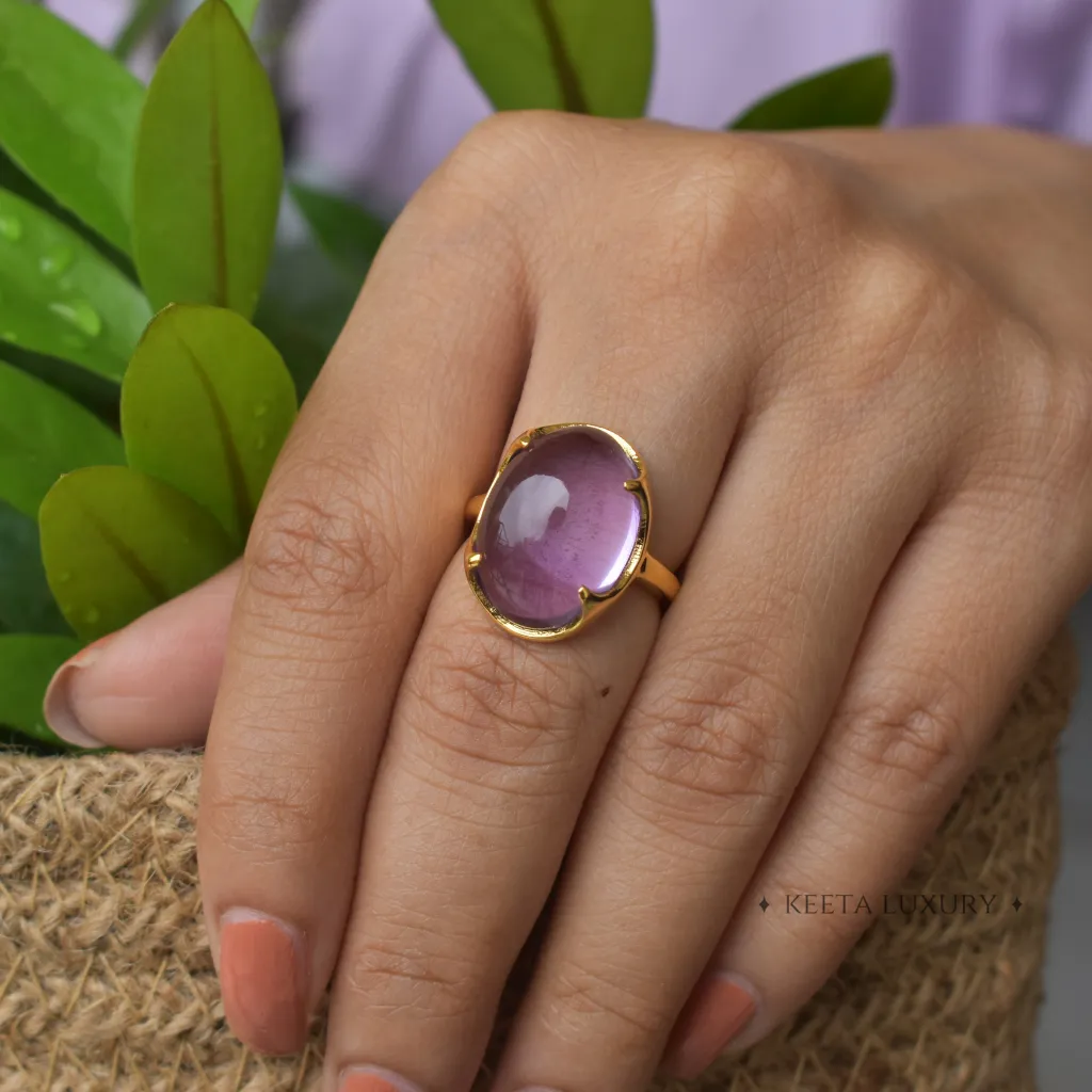 Majestic Monarch - Amethyst Ring