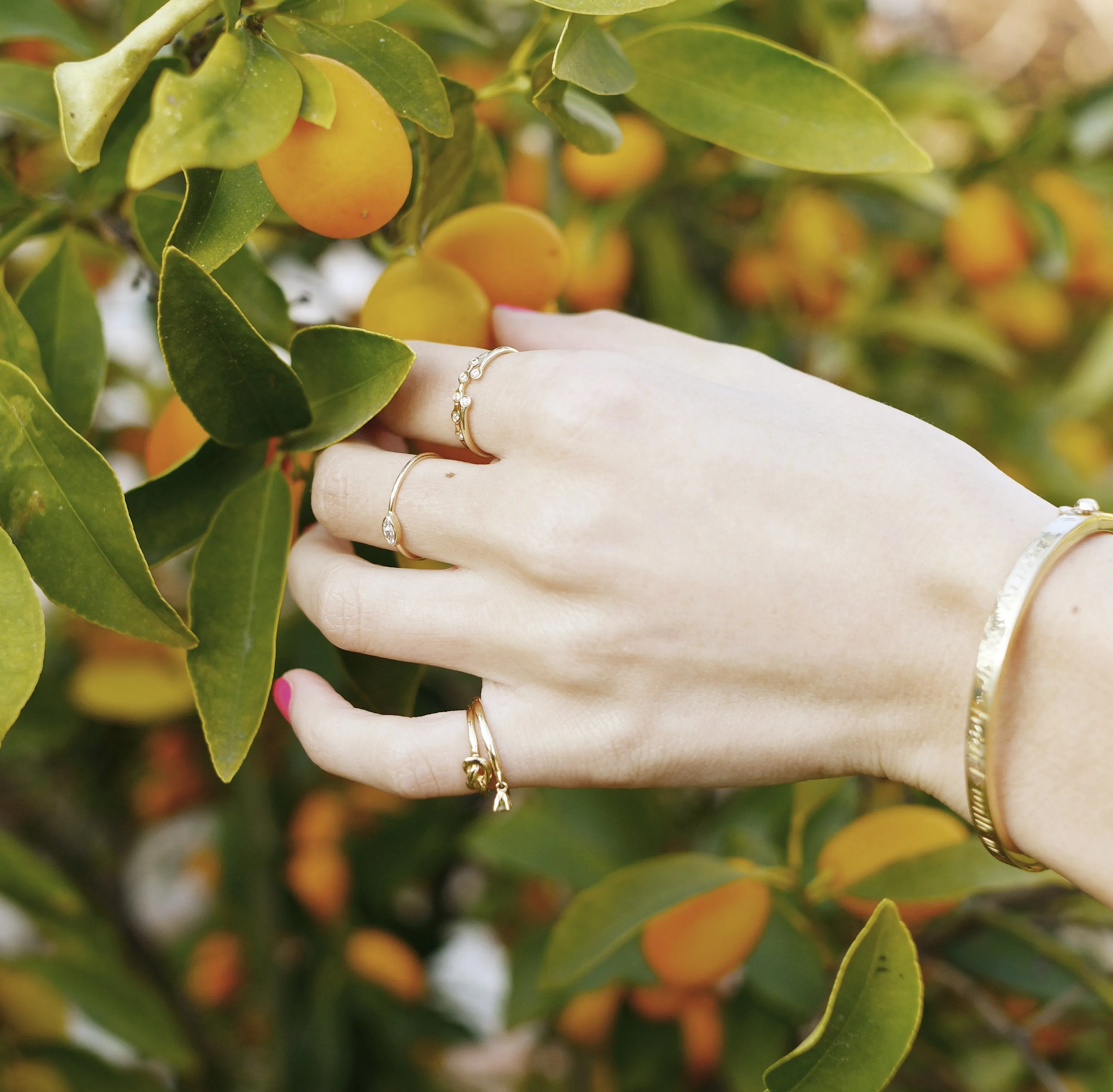 Marquise Wink Ring