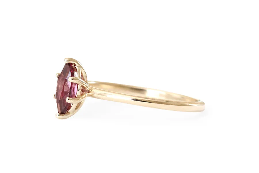 Mia Garnet Marquise Ring