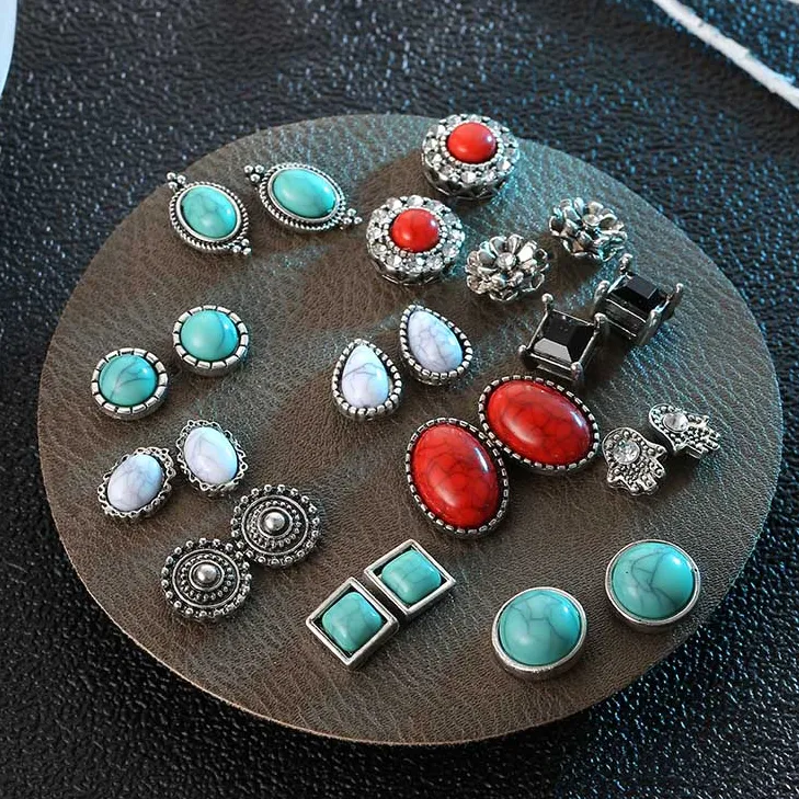 Mix & Match Bohemia Twelve Piece Earring Ensemble