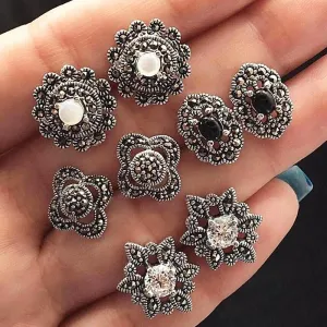 Mix & Match Empire Four Piece Earring Ensemble