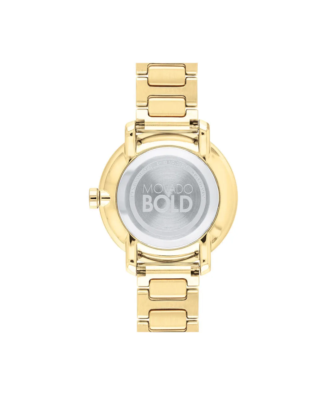 Movado Bold Mid-Size Yellow gold ion-plated Women's Watch