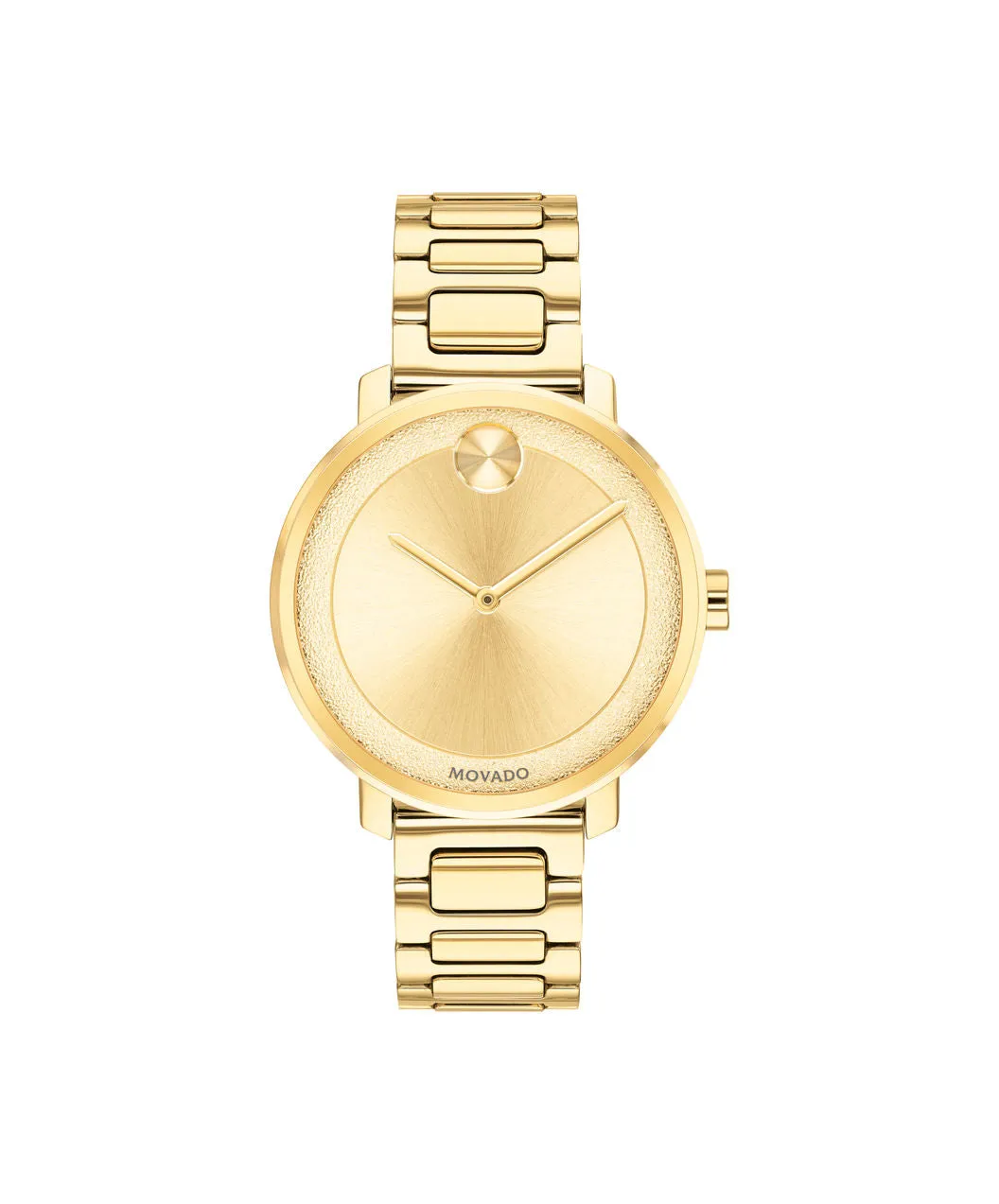 Movado Bold Mid-Size Yellow gold ion-plated Women's Watch