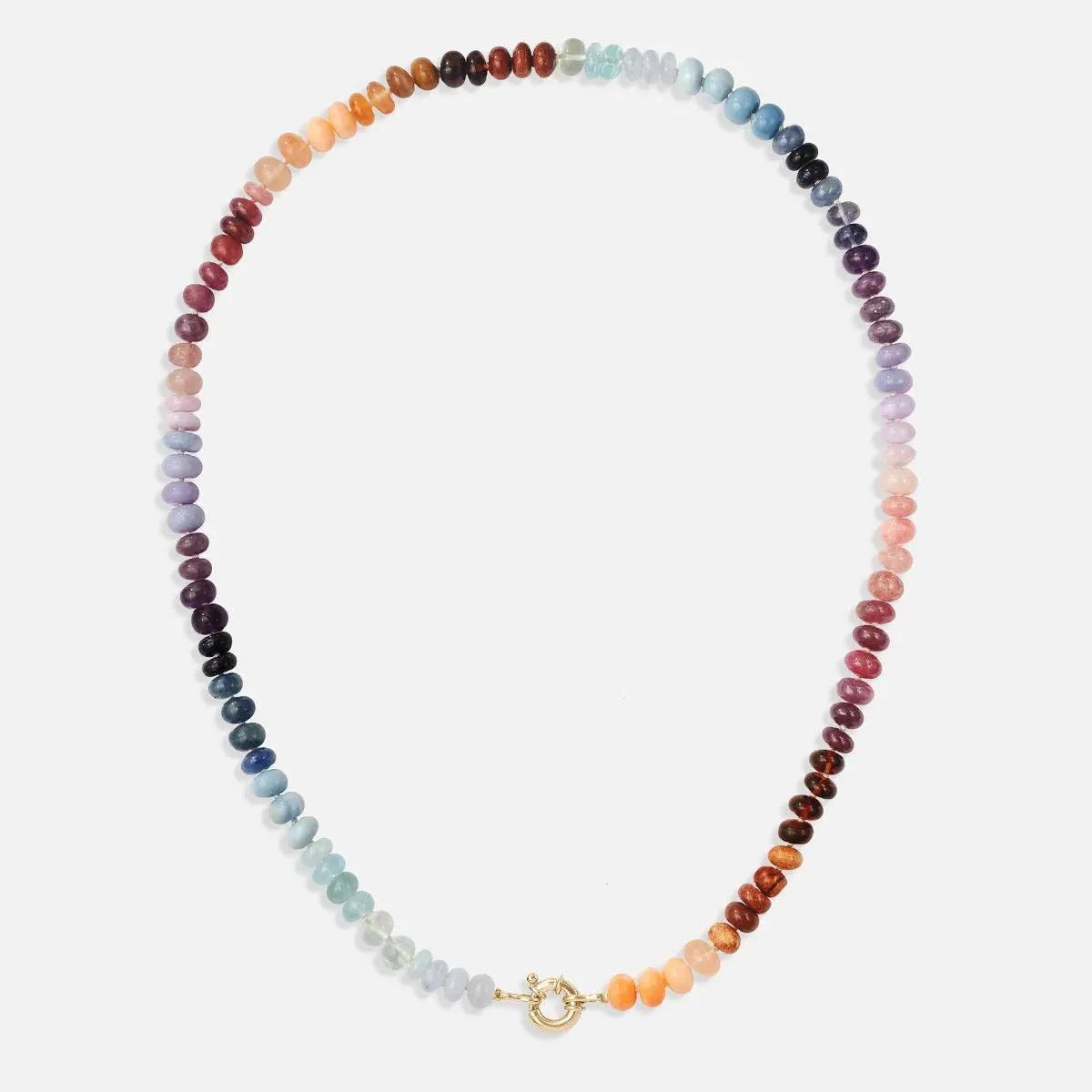 Ocean Sunset Gemstone Necklace