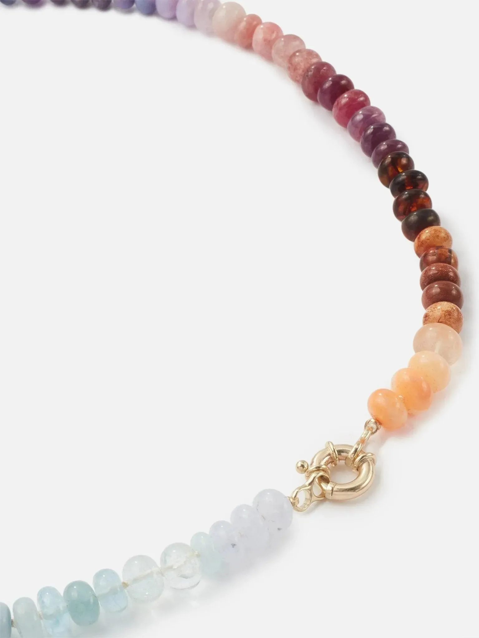 Ocean Sunset Gemstone Necklace