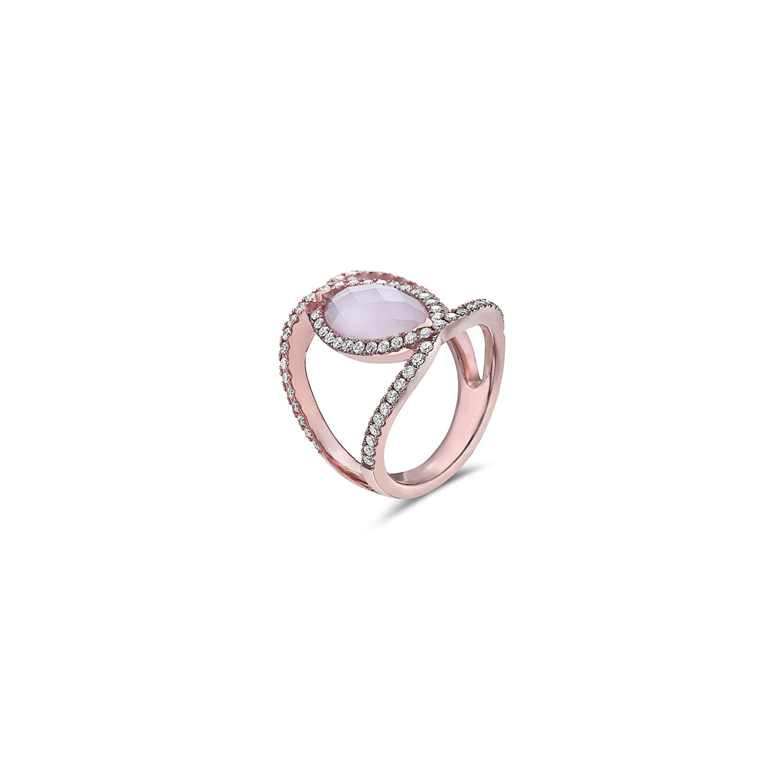 Pastel Diamond Regal Ring