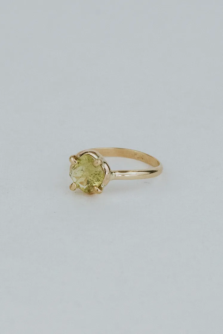 Prongset Gemstone Ring - Beryl