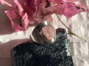 Raw Morganite Medea Ring