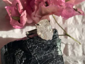 Raw Morganite Sanaa Ring (US 6 & 8)