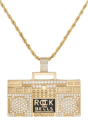 Rock The Bells Boombox Pendant