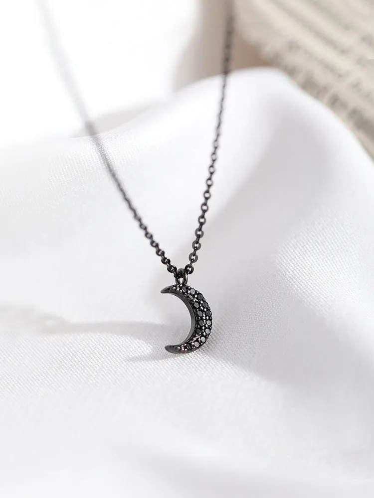 Simple And Versatile Diamond-Studded Student Girlfriend Necklace Pendant