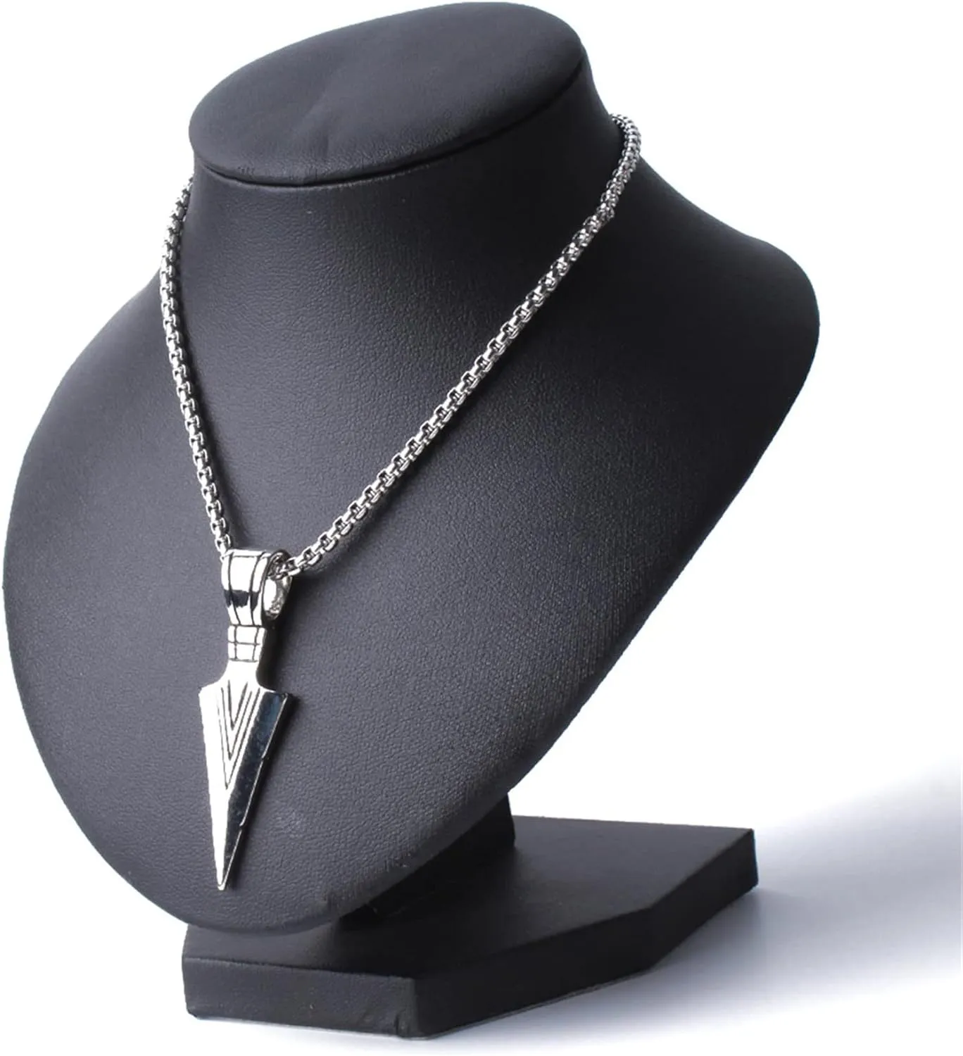 Simple Arrow Pendant Necklace Long Sweater Chain Minimalist Necklace for Women