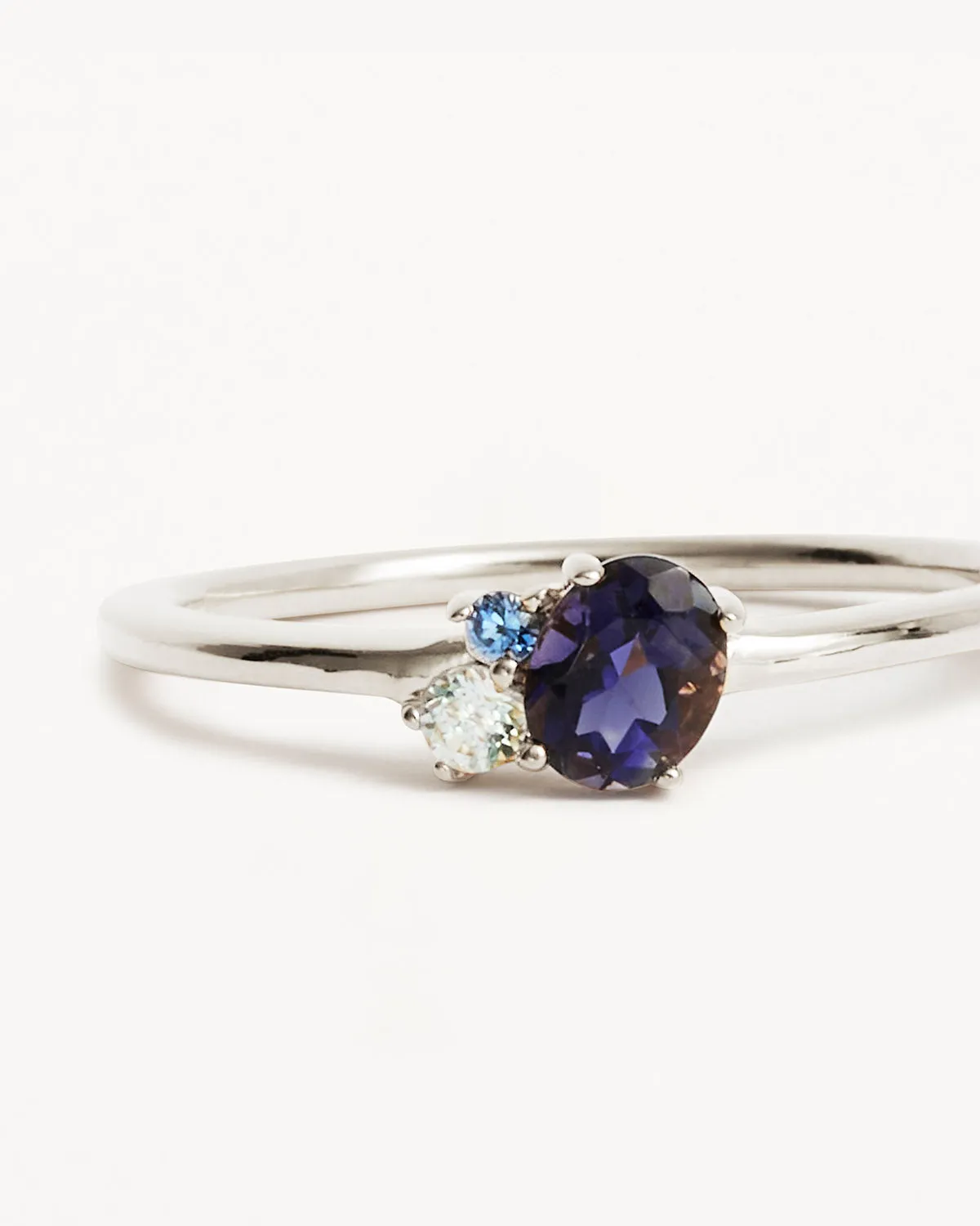 Sterling Silver Kindred Birthstone Ring - September