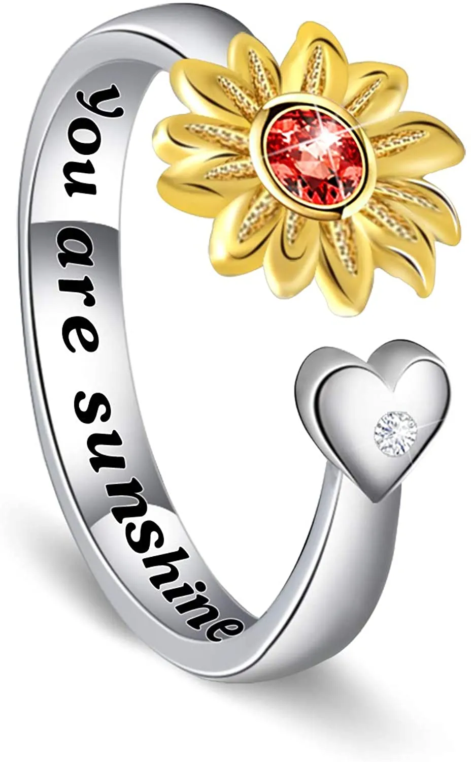 Sunflower Ring for Women