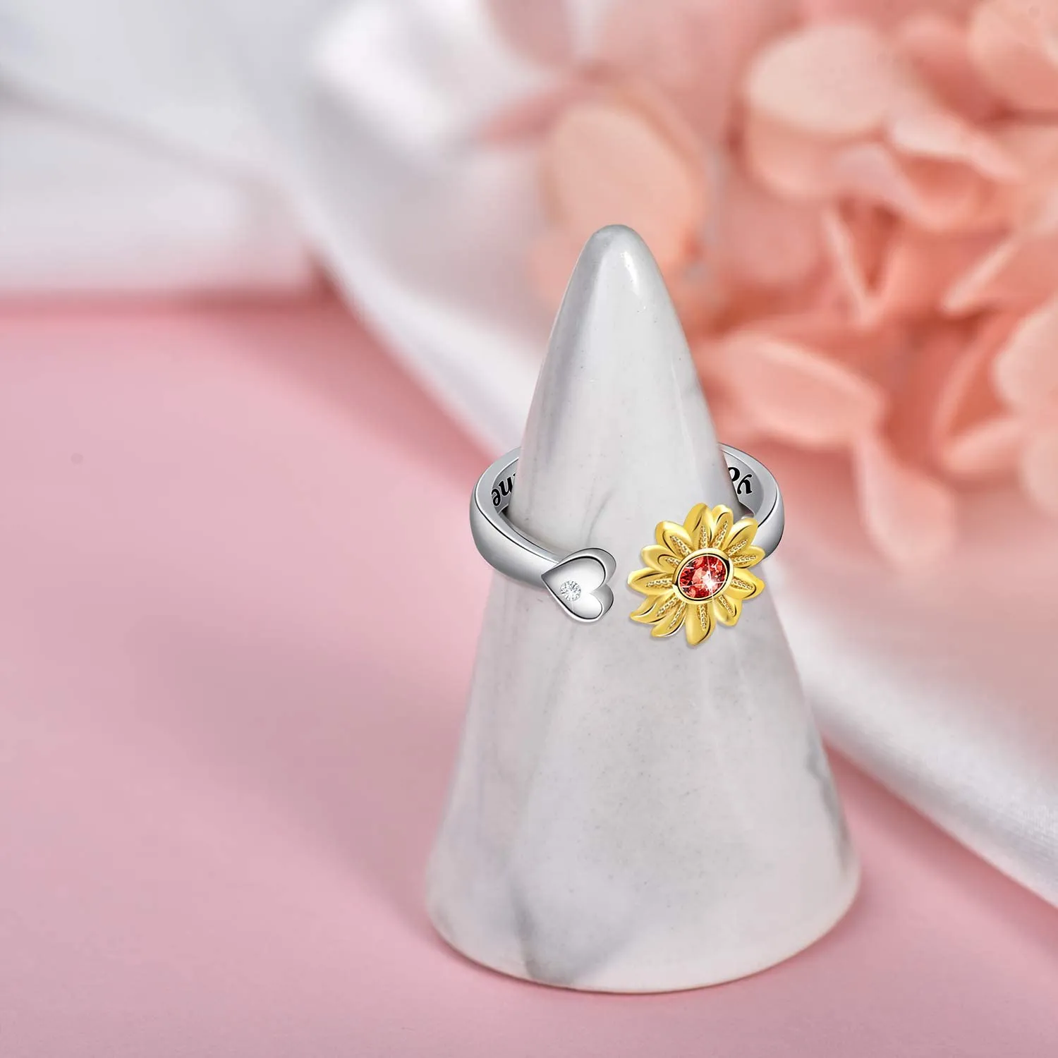 Sunflower Ring for Women