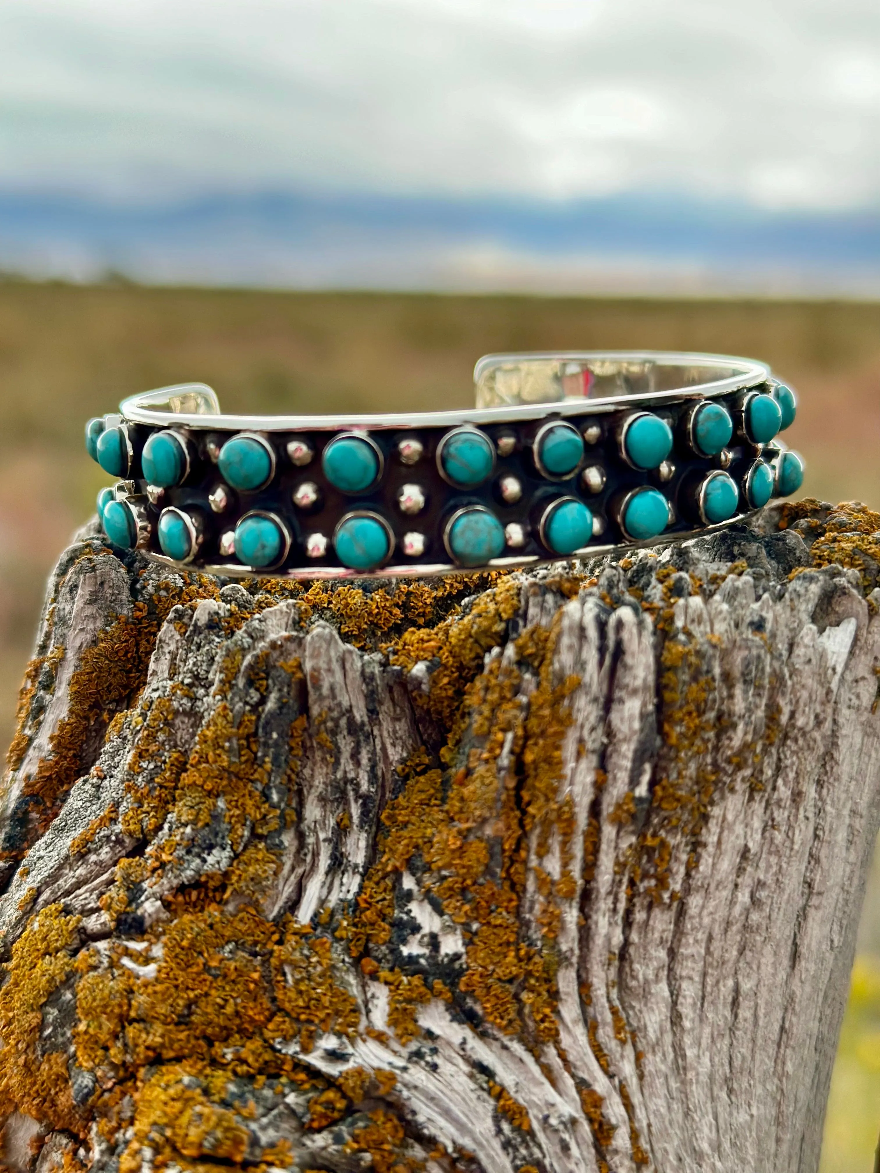 The RedRock Sterling Silver & Turquoise Southwest Cuff Bracelet